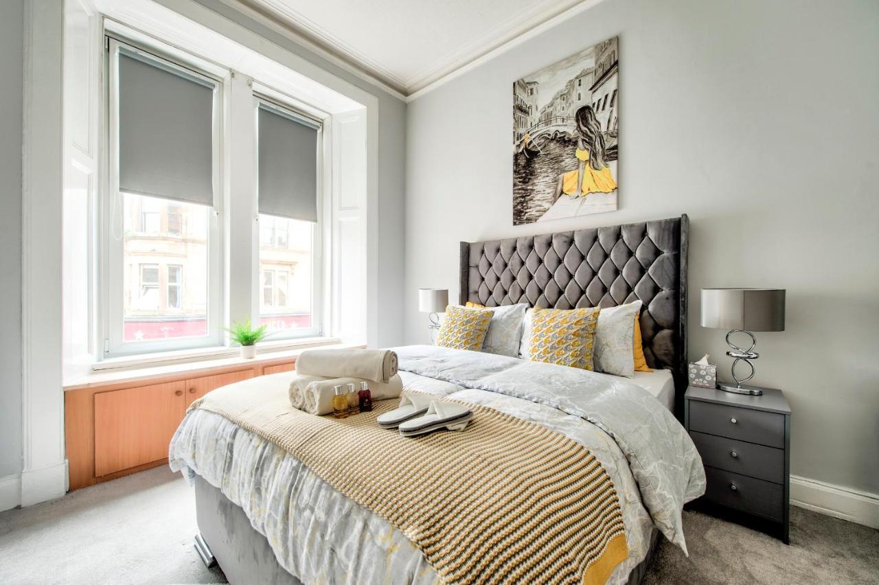 格拉斯哥Pass The Keys Stylish 2 Bed In Heart Of West End公寓 外观 照片