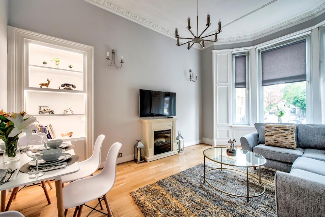 格拉斯哥Pass The Keys Stylish 2 Bed In Heart Of West End公寓 外观 照片